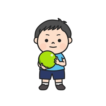 ボーリングの投げ方をイメージする男の子1 ボーリング,ボウリング,男の子,ボーリング場,遊び,大会,ストライク,ボール,球,ゲームのイラスト素材