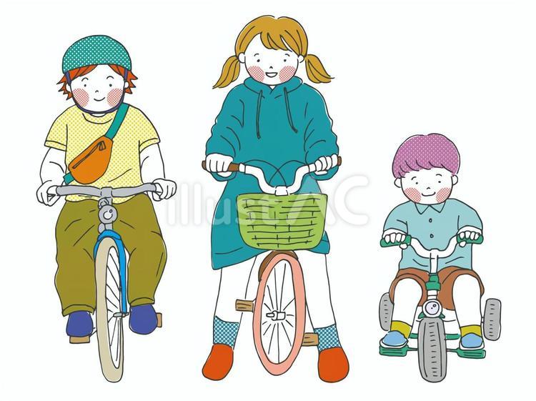 自転車【80sTASTE_156】 自転車,サイクリング,マウンテンバイクのイラスト素材