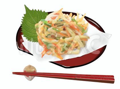 かき揚げ(半月盆)
