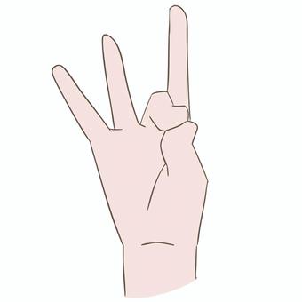 アーカーシャ・ムドラのイラスト ムドラ,アーカーシャ,ヨガ,瞑想,手,指,手印,印,ポーズ,マインドフルネスのイラスト素材