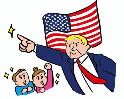 Illustration, president of the united states, america, politician, 