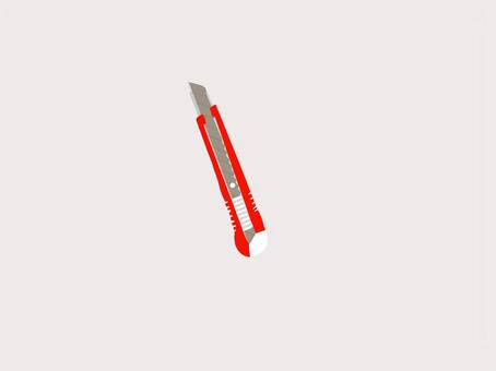 カッターナイフ カッター,カッターナイフ,カット,刃物,切る,工具,工作,文具,事務用品,文房具のイラスト素材