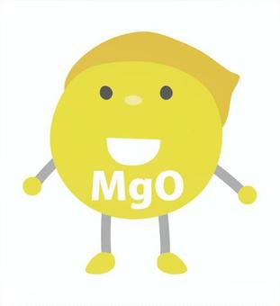 化学式_酸化マグネシウム 酸化マグネシウム,mgo,擬人化,分子,化学式,キャラクター,かわいいのイラスト素材