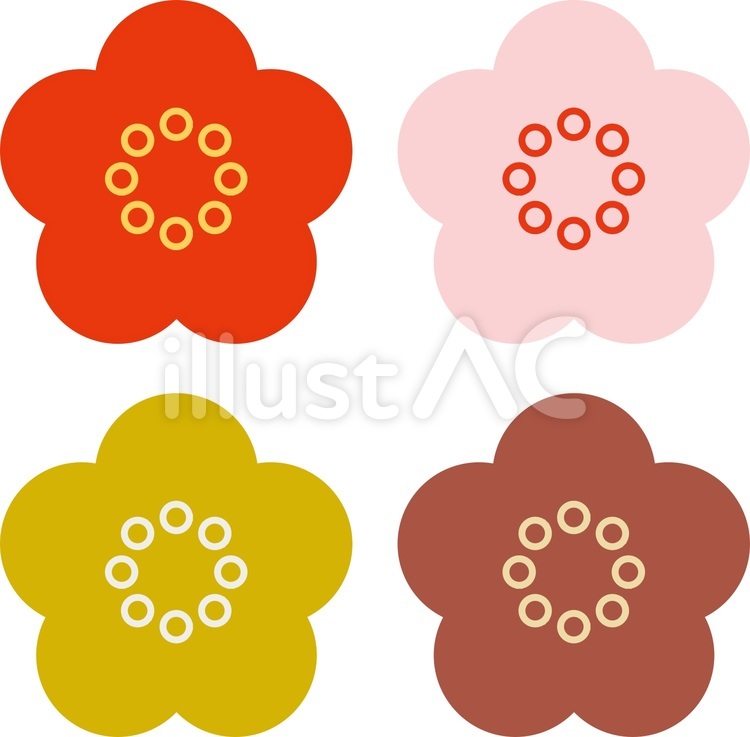 梅の花 梅の花,梅,花のイラスト素材