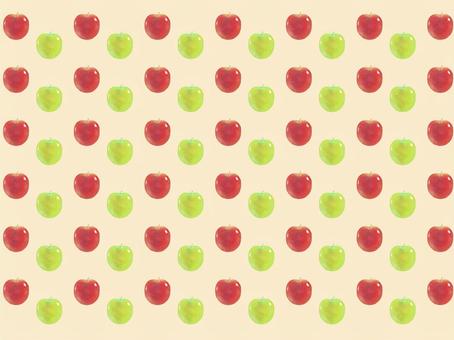 Illustration, red apple, green apple, refreshing, 