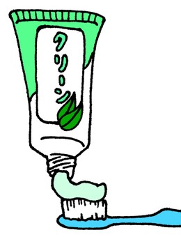 Toothpaste and toothbrush, toothbrush, dentifrice, tooth paste, JPG and PNG