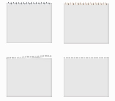 Illustration, drawing paper, sketchbook, white paper, 