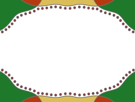 クリスマスフレーム② クリスマス,冬,ホリデー,イベント,背景,フレーム,メッセージカード,グリーティングカード,ポストカード,タイトルスペースのイラスト素材