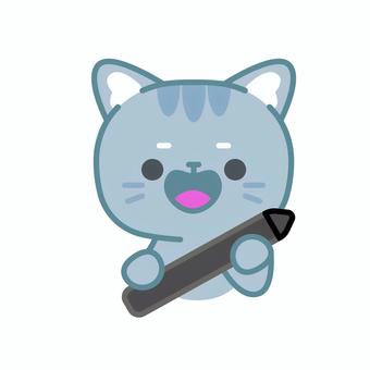 イラスト053 猫,ペン,描く,デザイン,キャラクター,動物,かわいい,デジタルアート,猫イラスト,クリエイティブのイラスト素材