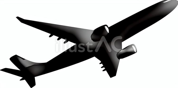 飛行機　 飛行機,旅客機,飛ぶのイラスト素材