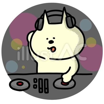 DJをするねこ②