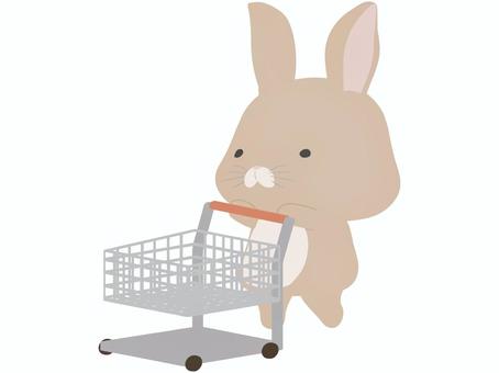 cart_rabbit, , JPG, PNG and AI