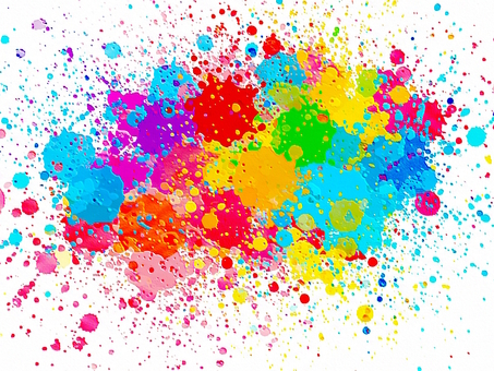 絵具やペンキが飛散るイメージした壁紙素材 絵具やペンキが飛散るイメージした壁紙素材 背景,壁紙,ペンキのイラスト素材