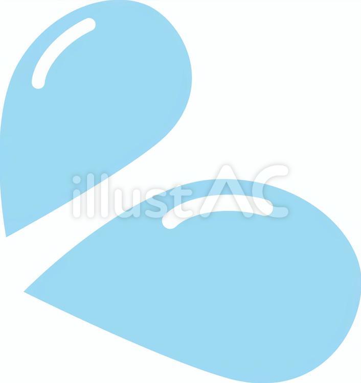汗マーク 汗,マーク,雫のイラスト素材