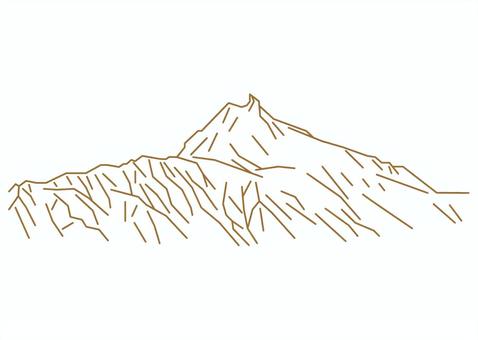 チョー・オユー チョー・オユー チョー・オユー,登山,山登り,山,山岳のイラスト素材