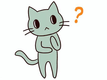 ねこさん（考え中）