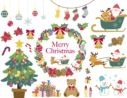 Illustration,  Illustration, christmas, decoration, christmas tree,