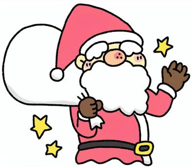 Santa, santa claus, natal, hadiah natal, JPG