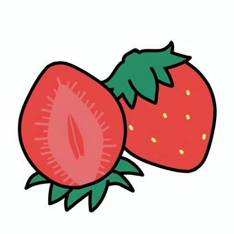 苺のイラスト