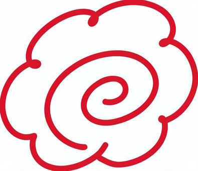 手書きのはなまる はなまる,赤ペン,テスト,丸つけ,可愛い,合格,先生,成績,満点,手書きのイラスト素材