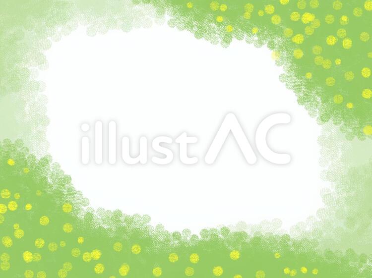 庭のフレーム 庭,花壇,見上げるのイラスト素材