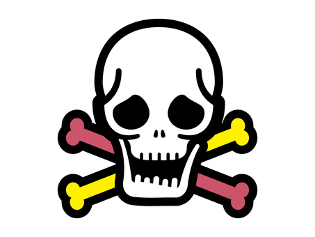 ハロウィン　ドクロ