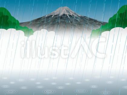 雨降り(21)富士山