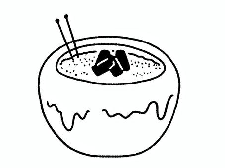 火鉢 火鉢,暖房,空調,炭,冬のイラスト素材