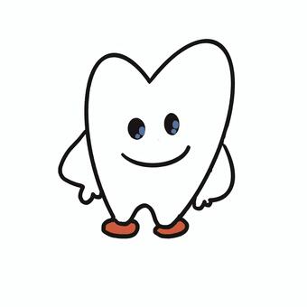 歯のキャラクター 歯,キャラクター,アイコン,イラスト,歯科のイラスト素材