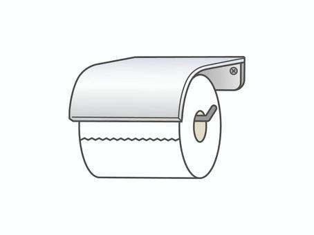 トイレットペーパー(ホルダー) トイレットペーパー(ホルダー) トイレットペーパー,トイレットペーパーホルダー,トイレ,紙巻器,生活用品,便所,消耗品のイラスト素材
