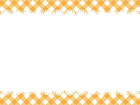 Gingham check (orange), , JPG, PNG and AI