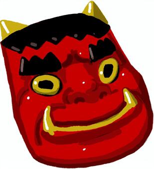 Demon mask, , JPG and PNG