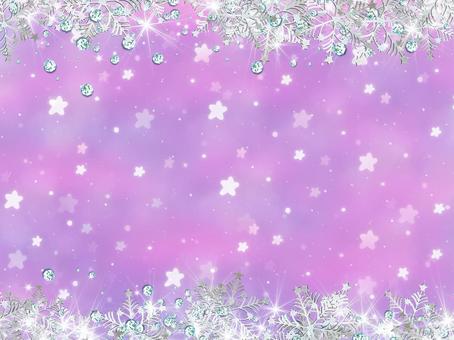 snowflakes and starry sky, JPG snowflakes and starry sky, snow, crystal, beautiful, JPG
