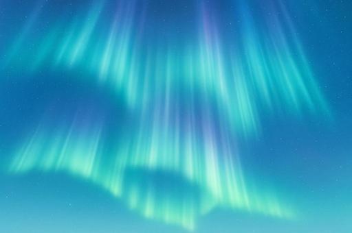 オーロラ背景＆テクスチャー画像