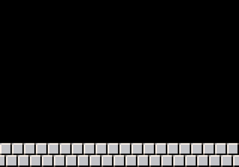 アクションゲーム風の背景のドット絵7 地下,暗い,レンガ,白,アクションゲーム,rpg,ゲーム,背景,壁紙,ドット絵のイラスト素材