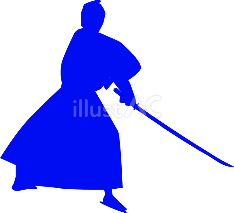 侍 侍,武士,刀のイラスト素材