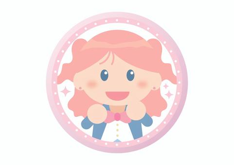 缶バッジ 缶バッジ,推し活,オタ活,グッズ,同人のイラスト素材