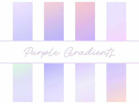 ゆめかわ紫グラデスウォッチ ゆめかわ紫グラデスウォッチ グラデーション,セット,スウォッチ,紫,ゆめかわ,淡い,ピンクグラデーション,パステルカラー,ドリーミー,ファンシーのイラスト素材