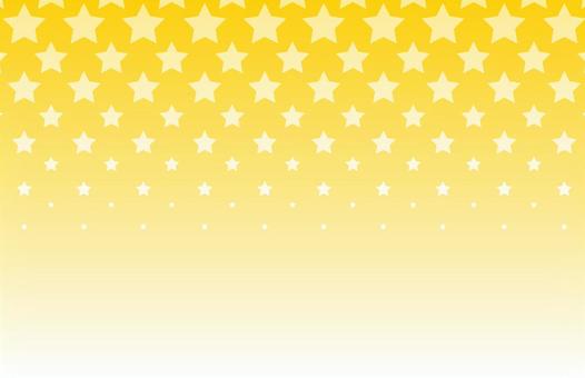 Illustration, estrela, fundo, amarelo, 