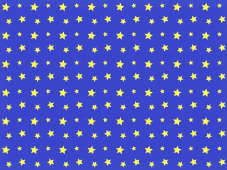 星柄（シャープ・黄色・ブルー背景）  星,背景,パターン,黄色,夜空,青,背景素材,星柄,ポップ,かわいいのイラスト素材