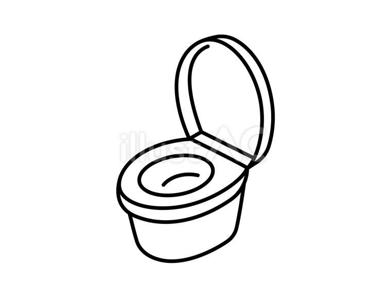 トイレのアイコン トイレ,洋式,便器のイラスト素材