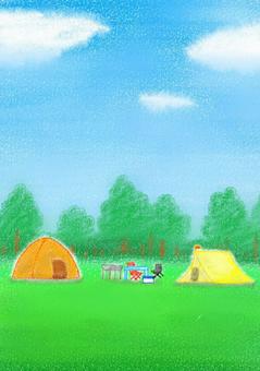 camping landscape forest, , JPG