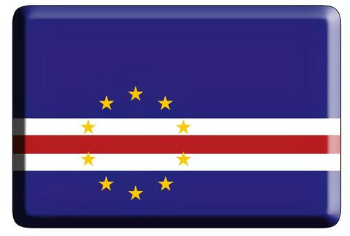 Illustration, republic of cape verde, flag, atlantic, 