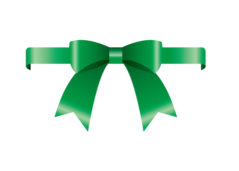 Wrapping ribbon (green), ribbon, simple, green, JPG, PNG and EPS