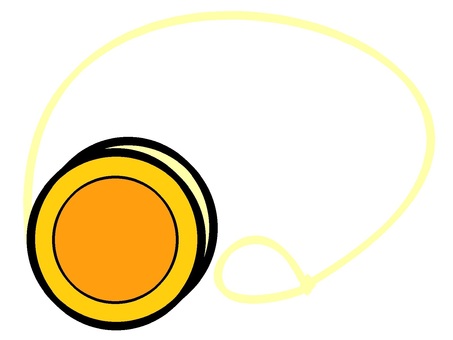 ヨーヨーのアイコン『黄』