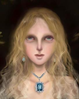 女の子 イラスト 女の子 イラスト 女の子,手描き,若いのイラスト素材