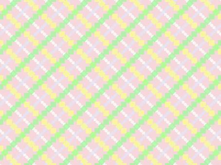 パステルカラーのキルト風チェック柄 パステルカラーのキルト風チェック柄 正方形,ひし形,チェック柄,キルト柄,パッチワーク,幾何学,幾何学模様,パターン,背景,パステルカラーのイラスト素材