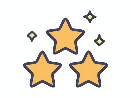 アイコン【星】1 アイコン【星】1 アイコン,星,キラキラ,素材,デザイン,サンプル,シンボル,マーク,ベース,シンプルのイラスト素材