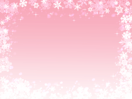 雪の結晶のフレーム フレーム,枠,背景,雪,グラデーション,雪の結晶,キラキラ,冬,12月,クリスマスのイラスト素材