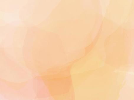 オレンジ水彩テクスチャ 水彩,絵の具,インク,滲み,背景,テクスチャ,オレンジ,オレンジ色,暖色,秋のイラスト素材